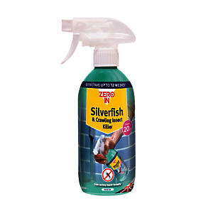 Zero-In Silverfish & Crawling Insect Killer - 500ml.