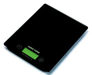 Casa & Casa Digital Kitchen Scales | Precise Graduation to 1g | Black.