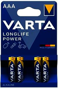 Varta AAA High Energy Battery Alkaline (Pack of 4)