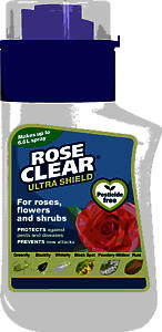 Rose Clear Ultra Sheild | Roses, Flowers & Shrubs | Highly Concentrated | 200ml