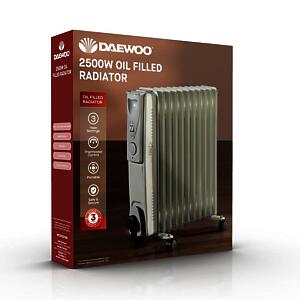 2500W Oil Filled Radiator Hea1145