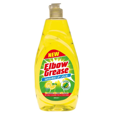 Elbow Grease Lemon Fresh Washing Up Liquid  600ml