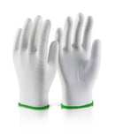 BEESWIFT POLYESTER KNITTED LINER GLOVES - {ALL COLOURS / SIZES}