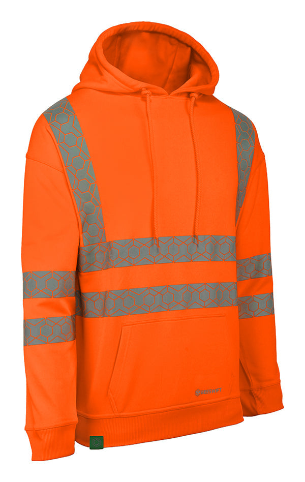 Envirowear Recyclable Hi-Vis Hoodie Or ALL SIZES