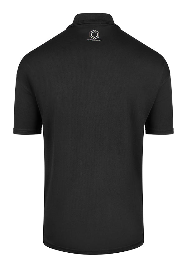 Envirowear Recyclable Polo Shirt Black ALL SIZES