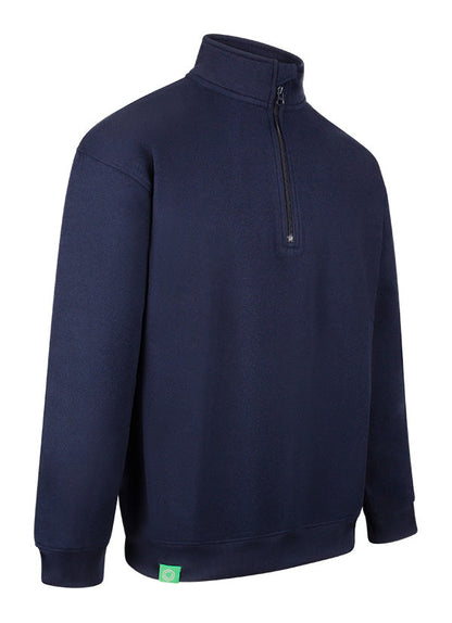 Envirowear Recyclable Quarter Zip Navy ALL SIZES