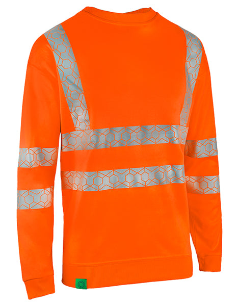 Beeswift Envirowear Hi-Vis Recyclable Sweatshirt - {ALL COLOURS / SIZES}