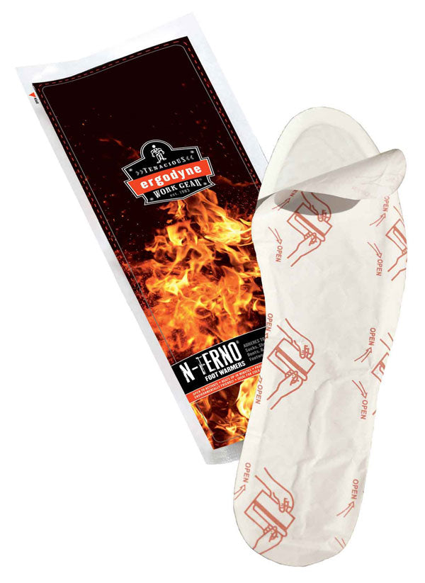 N-Ferno Full Foot Warming Packs White L/XL Box 20's