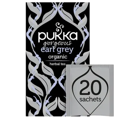 Pukka Tea Gorgeous Earl Grey Envelopes 20's -240's - UK BUSINESS SUPPLIES