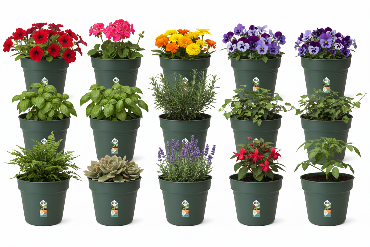Elho Green Basics Grow Pot 19cm LEAF GREEN