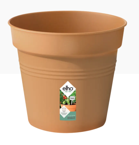 Elho Green Basics Grow Pot 13cm TERRACOTTA - UK BUSINESS SUPPLIES