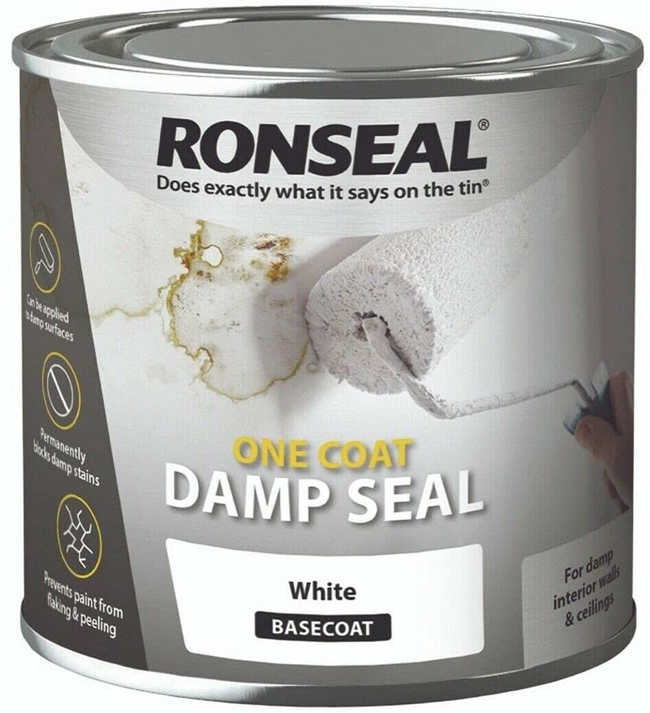 Ronseal One Coat Damp Seal - White - 2.5L