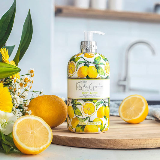Baylis & Harding Lemon & Basil Hand Wash 2x500ml