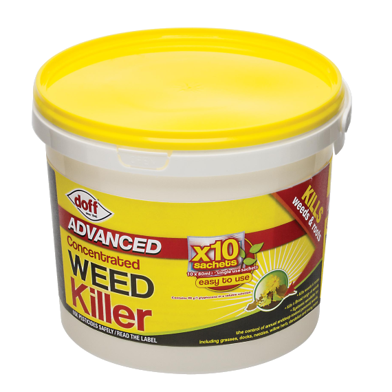 Doff Advanced Concentrated Weed Killer 10 x 80ml Sachets