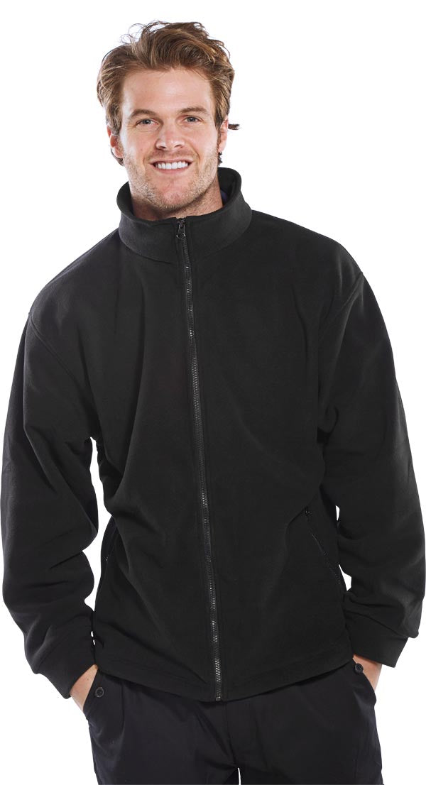 Fleece Jacket Black 5XL