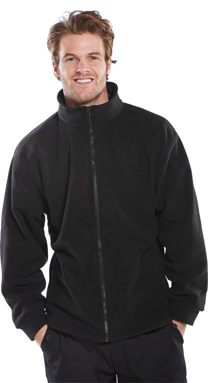 Fleece Jacket Black 5XL