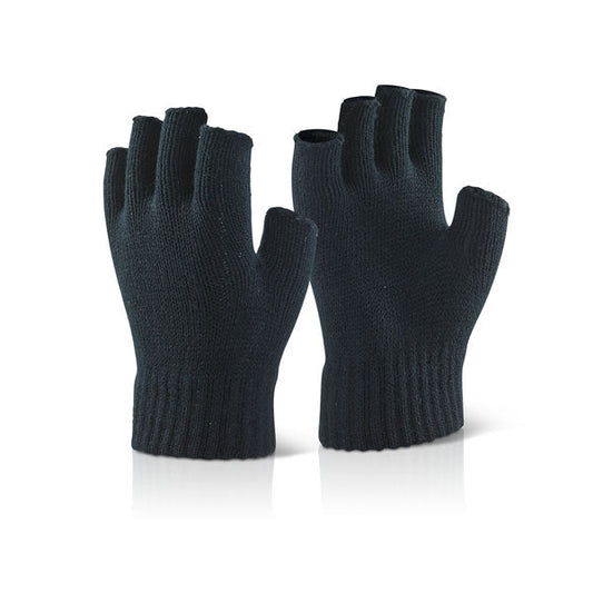 Beeswift Fingerless Mitts Black