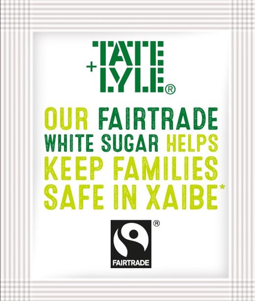 Tate & Lyle Fairtrade White Sugar Sachets (Pack of 1000)
