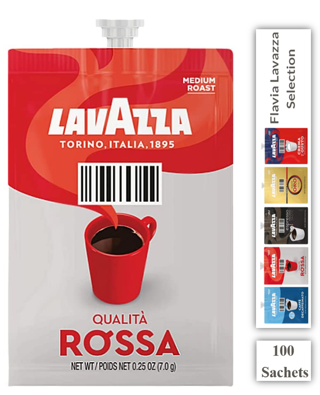 Flavia Lavazza Qualita Rossa Sachets 100's