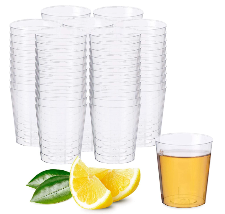 Belgravia 30ml/1oz  Plastic Shot Glasses (Pack of 100)