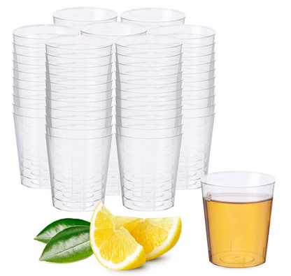 Belgravia 30ml/1oz  Plastic Shot Glasses (Pack of 100)
