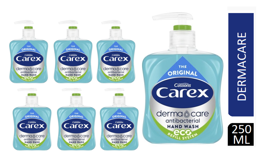 Carex Original Antibacterial Liquid Hand Wash 3x250ml