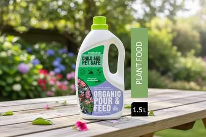 Ecofective Organic Gardening Pour & Feed Fertilizer 1.5 Litre