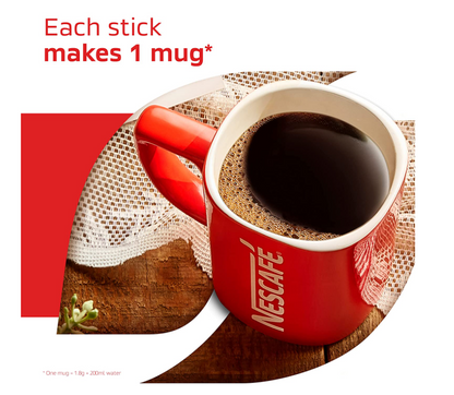 Nescafe One Cup Sticks Coffee Sachets (Pack of 600)