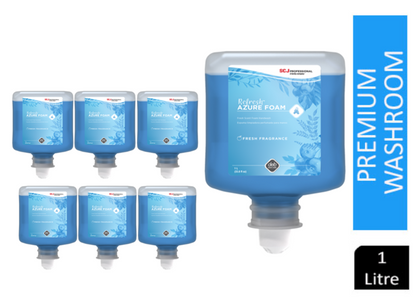 Deb Refresh Azure Foam Wash 1 Litre Cartridge AZU1L