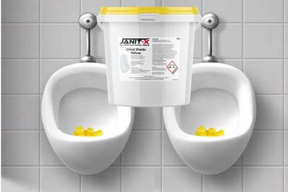 Janit-X Professional Yellow Urinal Channel Blocks 3kg