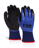 GLOVEZILLA WATERPROOF THERMAL NITRILE GLOVES - {ALL COLOURS / SIZES}