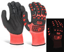 Beeswift Glovezilla Glow in the Dark Foam Nitrile Coated Gloves - {ALL COLOURS / SIZES}