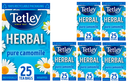 Tetley Camomile Individually Wrapped Envelopes 25's - UK BUSINESS SUPPLIES
