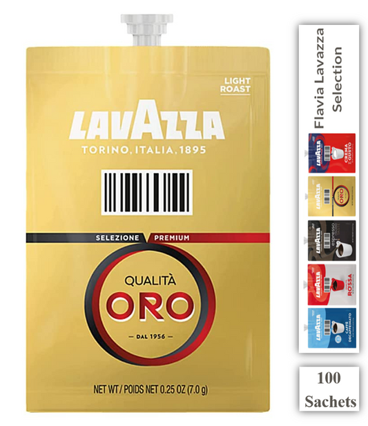 Flavia Lavazza Qualita Oro Sachets 100's