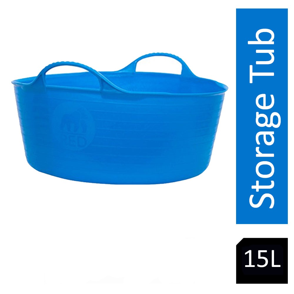 Red Gorilla {Tubtrug} Tub Blue 15 Litre - UK BUSINESS SUPPLIES