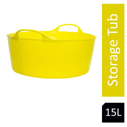 Red Gorilla {Tubtrug} Tub Yellow 15 Litre