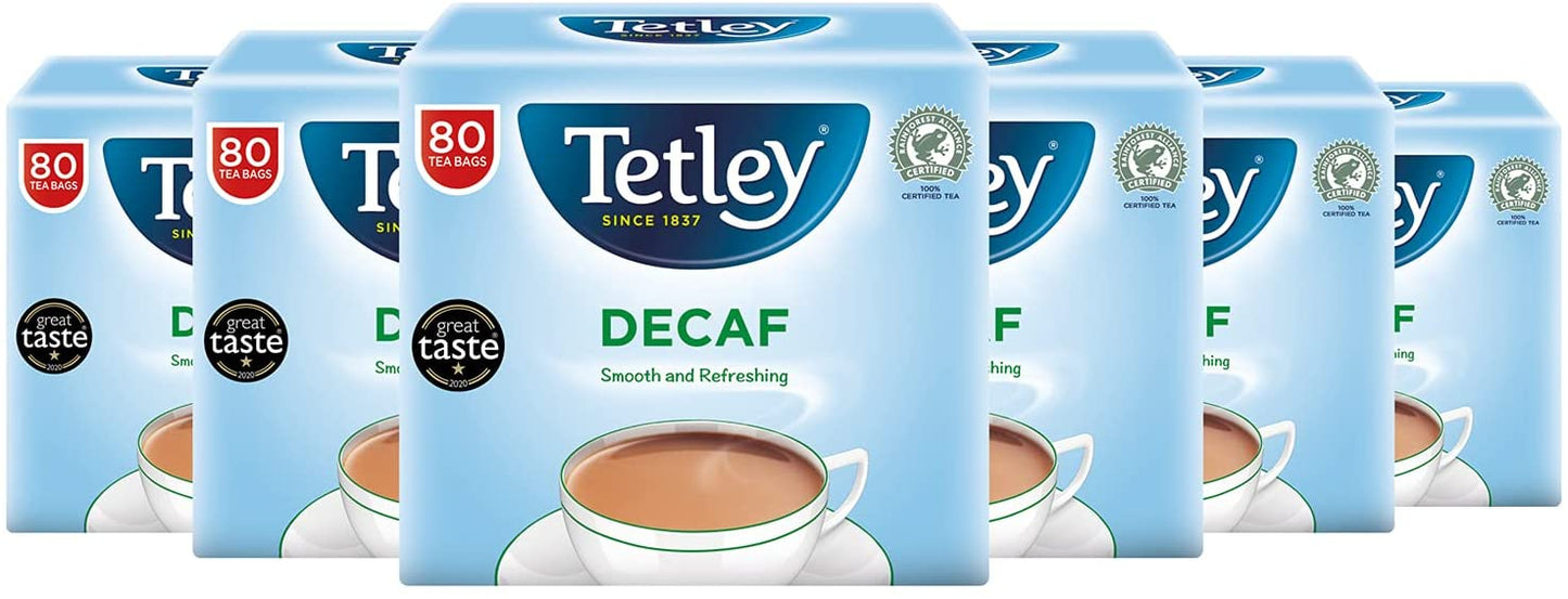 Tetley Decaf Teabags 80's
