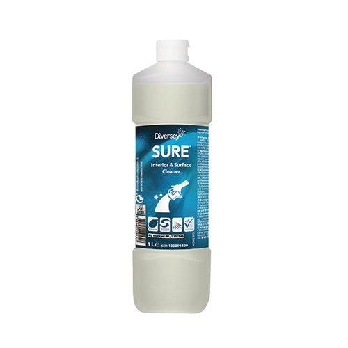 SURE by Diversey SURE Interior & Surface Cleaner 1 Litre - UK BUSINESS SUPPLIES