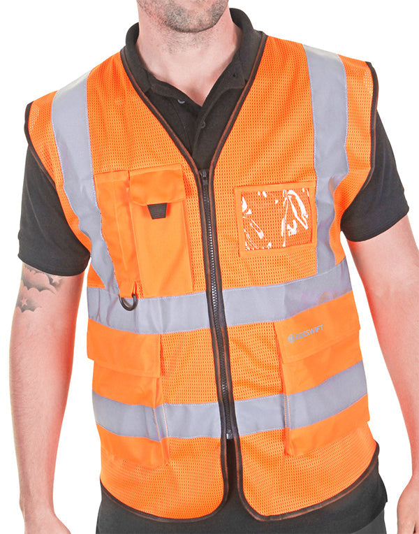 Beeswift Hi-Vis Executive Mesh Vest - {ALL COLOURS / SIZES}