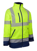 Beeswift Deltic Hi-Vis Two-Tone Soft Shell Jacket - {ALL COLOURS / SIZES}