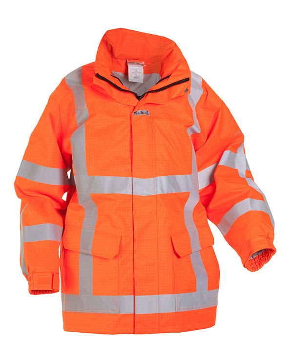 Hydrowear Markelo Multi SNS Fire Retardant Hi-Vis Anti-Static Waterproof Parka Jacket - {ALL COLOURS / SIZES}