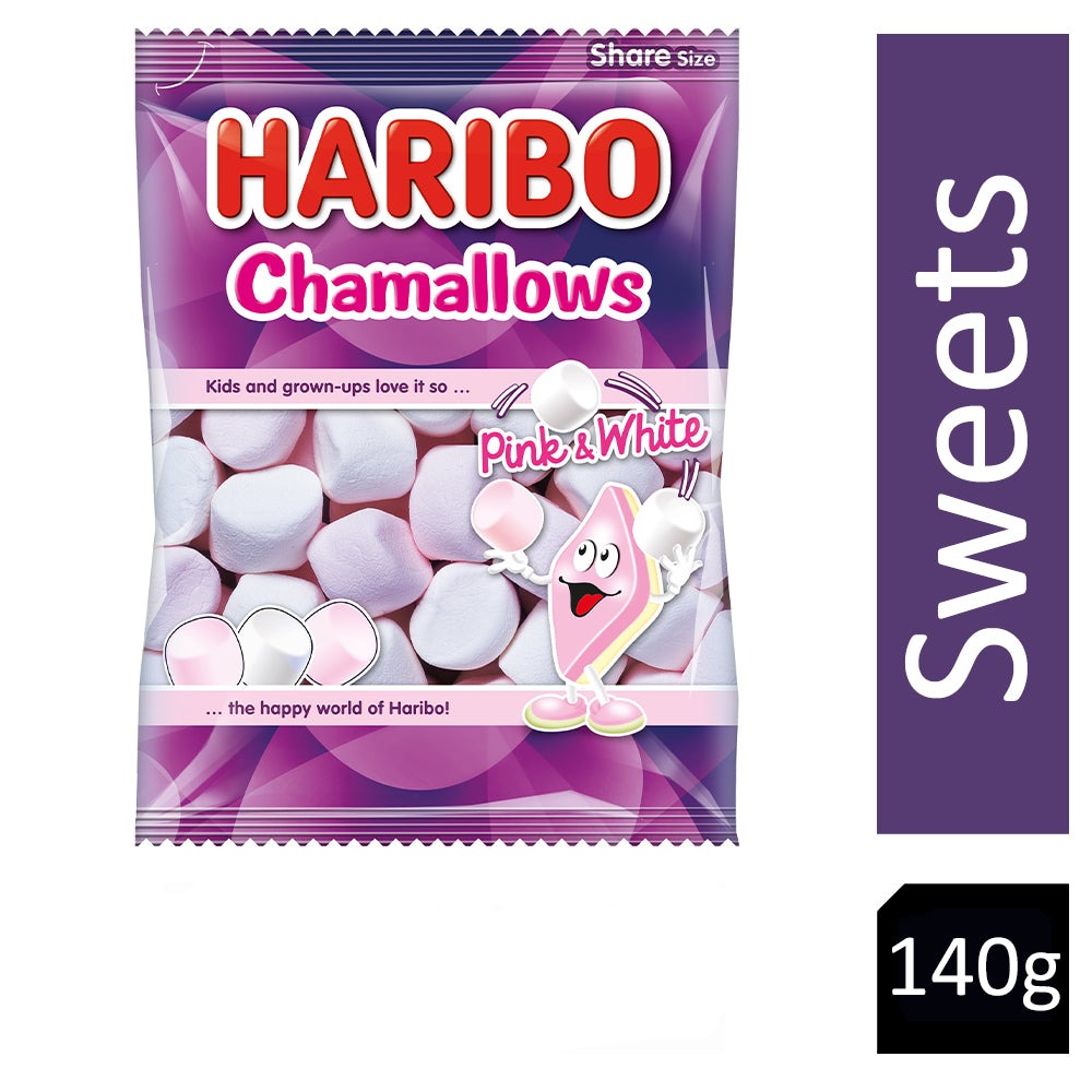 Haribo Chamallows Pink & White 140g
