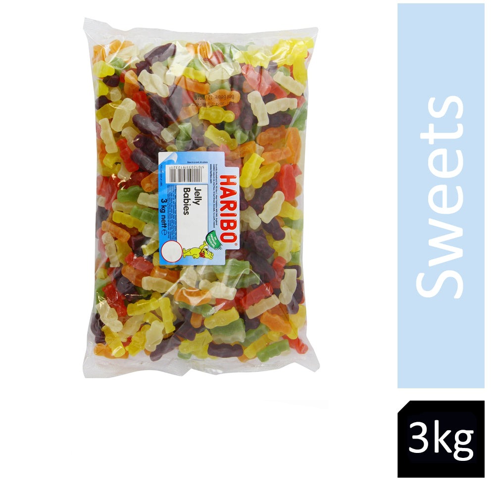 Haribo Mini Jelly Babies/Tiny Tots 3kg Bag