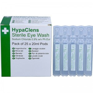 Hypaclense Saline Eye Wash Pods 5ml (Pack of 25) 2404096
