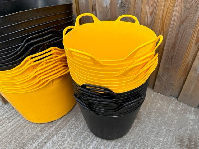 XTrade Flexi-Tub 15L Yellow | 100% Recycled | 100kg+ weight carrying Capacity.