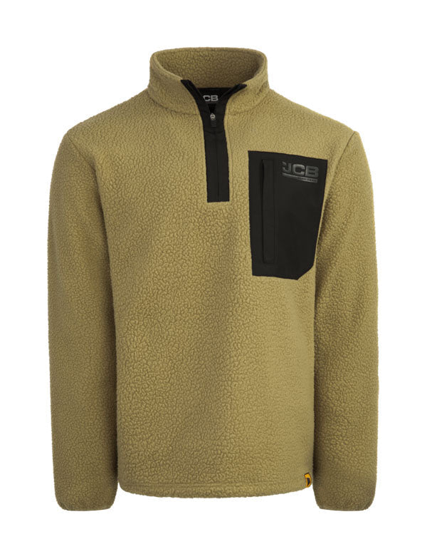 Jcb Unisex Borg Fleece Olive ALL SIZES