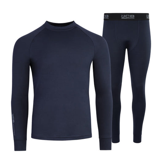 Jcb Unisex Base Layer Set Navy ALL SIZES
