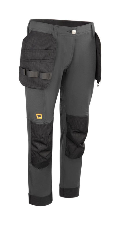Jcb Ladies 4-Way Stretch Holster Pkt Trs Darkshadow ALL SIZES