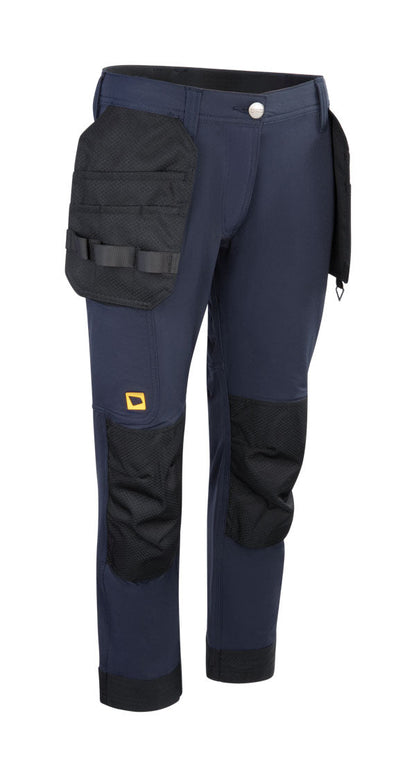 Jcb Ladies Stretch Holster Pocket Trouser Navy ALL SIZES
