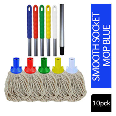 Janit-X  PY Smooth Socket Mop 12oz Blue {CHSA Approved}